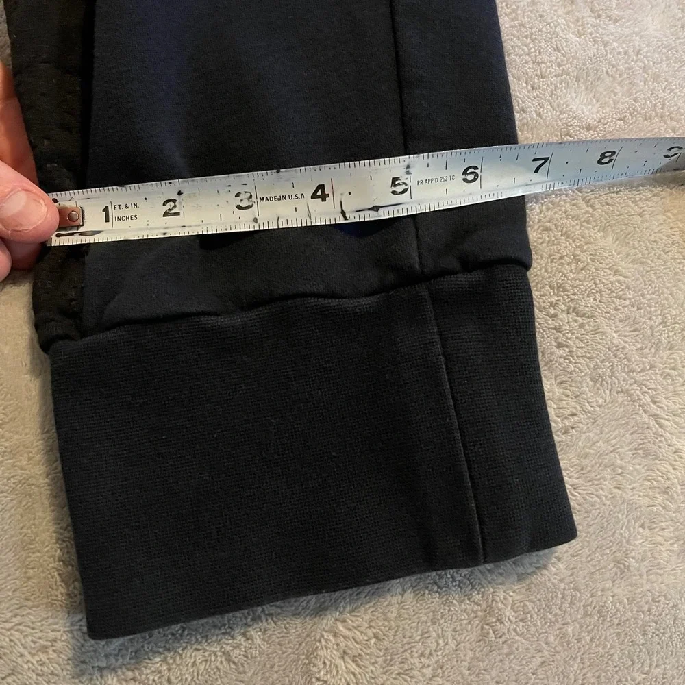Jordan Sweatpants Mens Black Fleece Side Panel Joggers Size‎ Medium Workout Gym